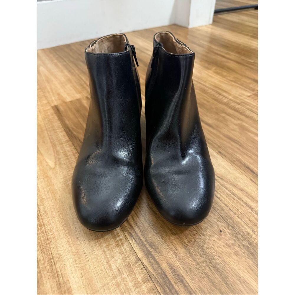 Life Stride Black Tribeca Ankle Boots Size 9 Wide - Picture 3 of 8